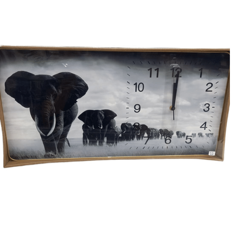 RELOJ DE PARED ELEFANTES